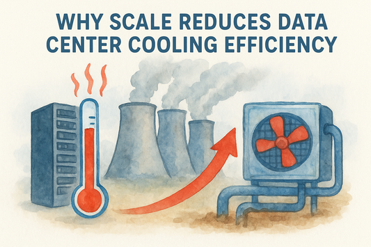 Why Scale Reduces Data Center Cooling Efficiency