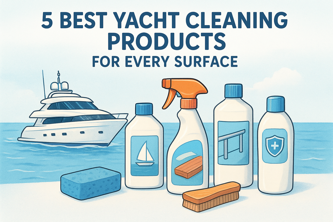 5 Best Yacht Cleaning Products for Every Surface