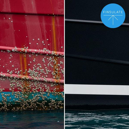 Bottom Paint Alternative: Finsulate® Fiber Antifouling Wrap (8 year warranty, certified installation)  Contact us for QUOTES.