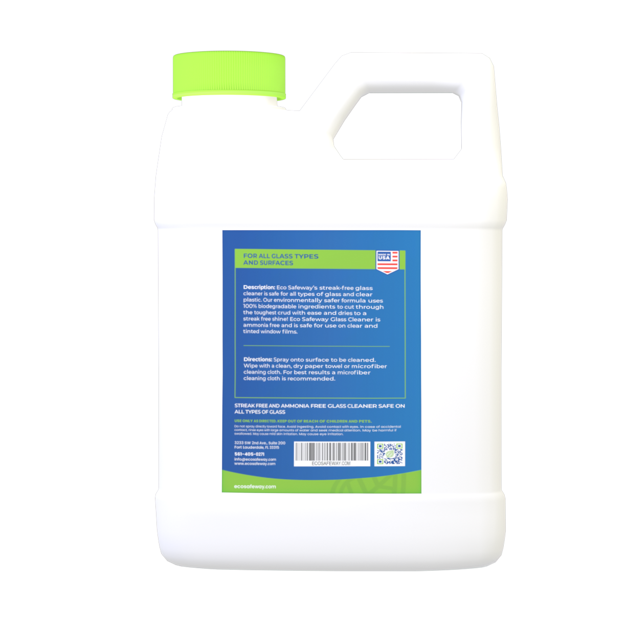 Glass Cleaner (Eco Safeway Janitorial)