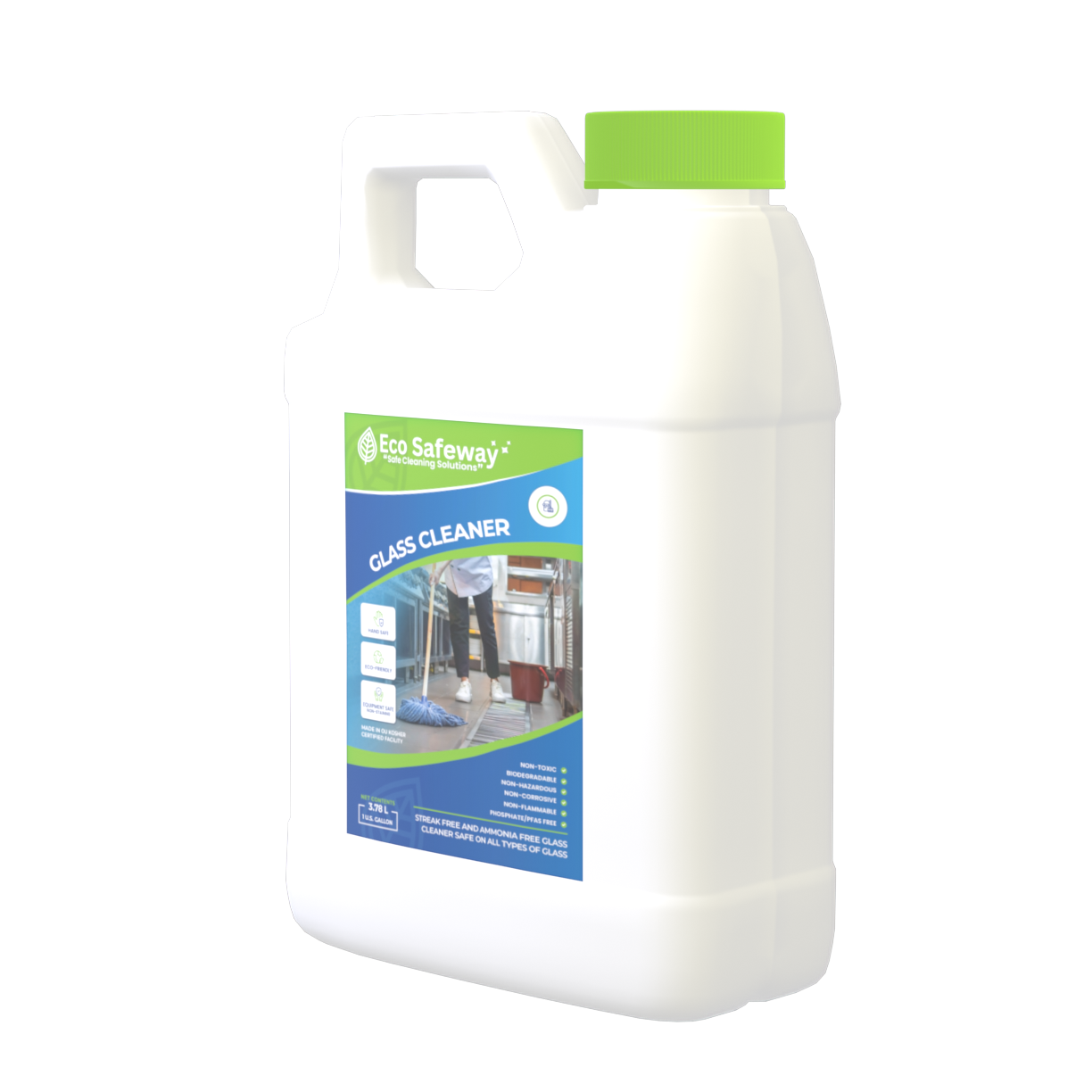 Glass Cleaner (Eco Safeway Janitorial)