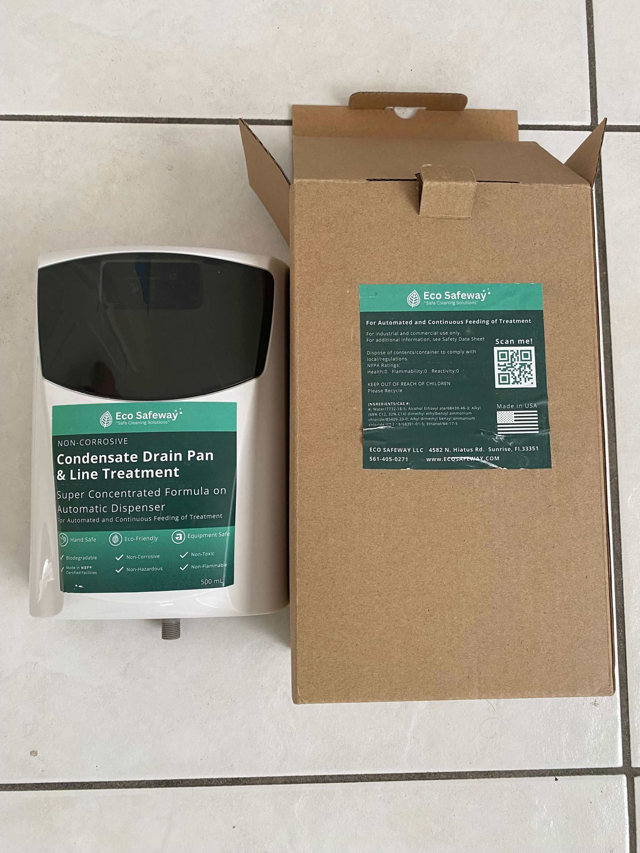 Automatic Drain Pan Dispenser: AC Clear Line – Eco Safeway