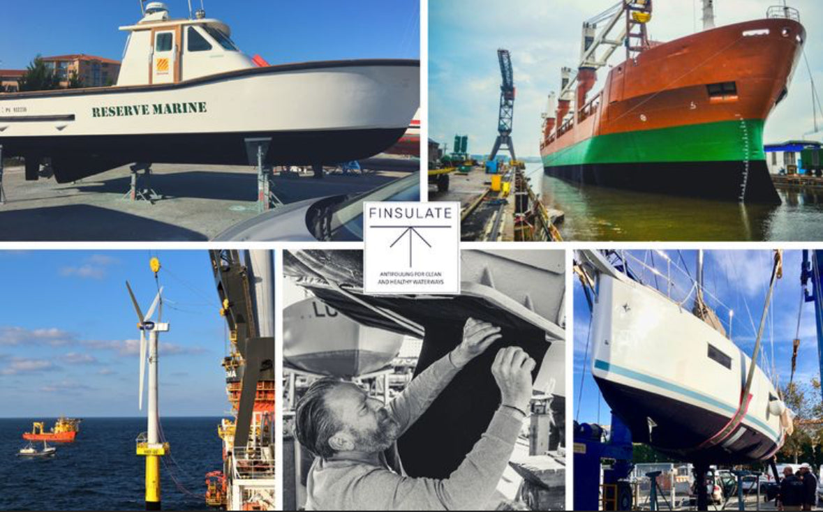 Finsulate Antifouling Hull Wrap (8-10 year warranty) Finsulate USA