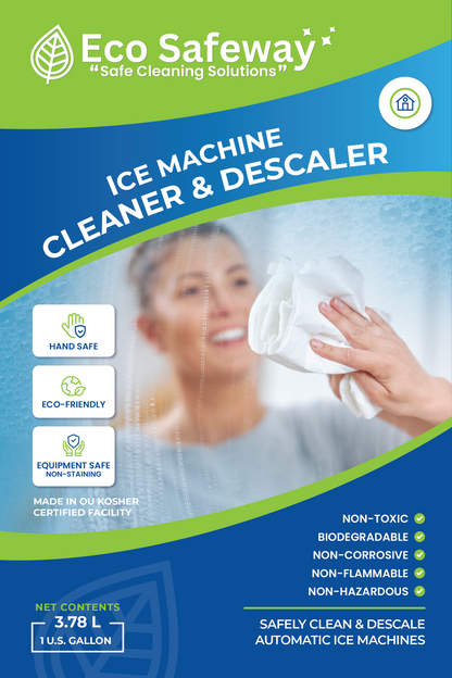 Nickel Safe Ice Machine Cleaner & Descaler ( for exterior/interior cleaning)