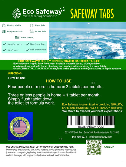 Septic Tank Treatment Tablet