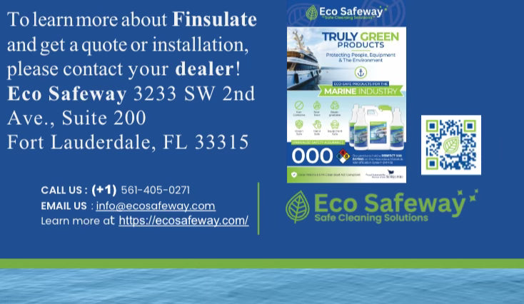 Finsulate Antifouling Hull Wrap (8-10 year warranty) Finsulate USA