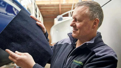 Finsulate antifouling wrap as bottom paint alternative on yacht hull