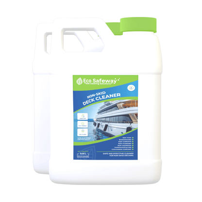 Eco Safeway pH Neutral Deck Cleaner bottle for marine decks